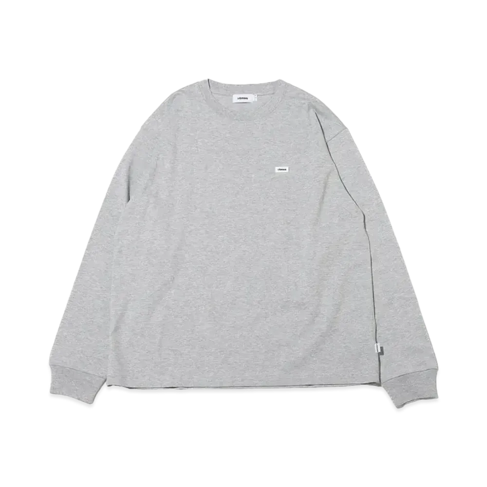 atmos Patch Logo LS T-Shirts "Grey"