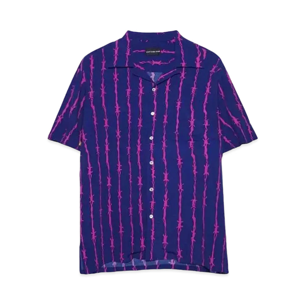 COTTON PAN Chank S/S:Wired "NAVY PINK"
