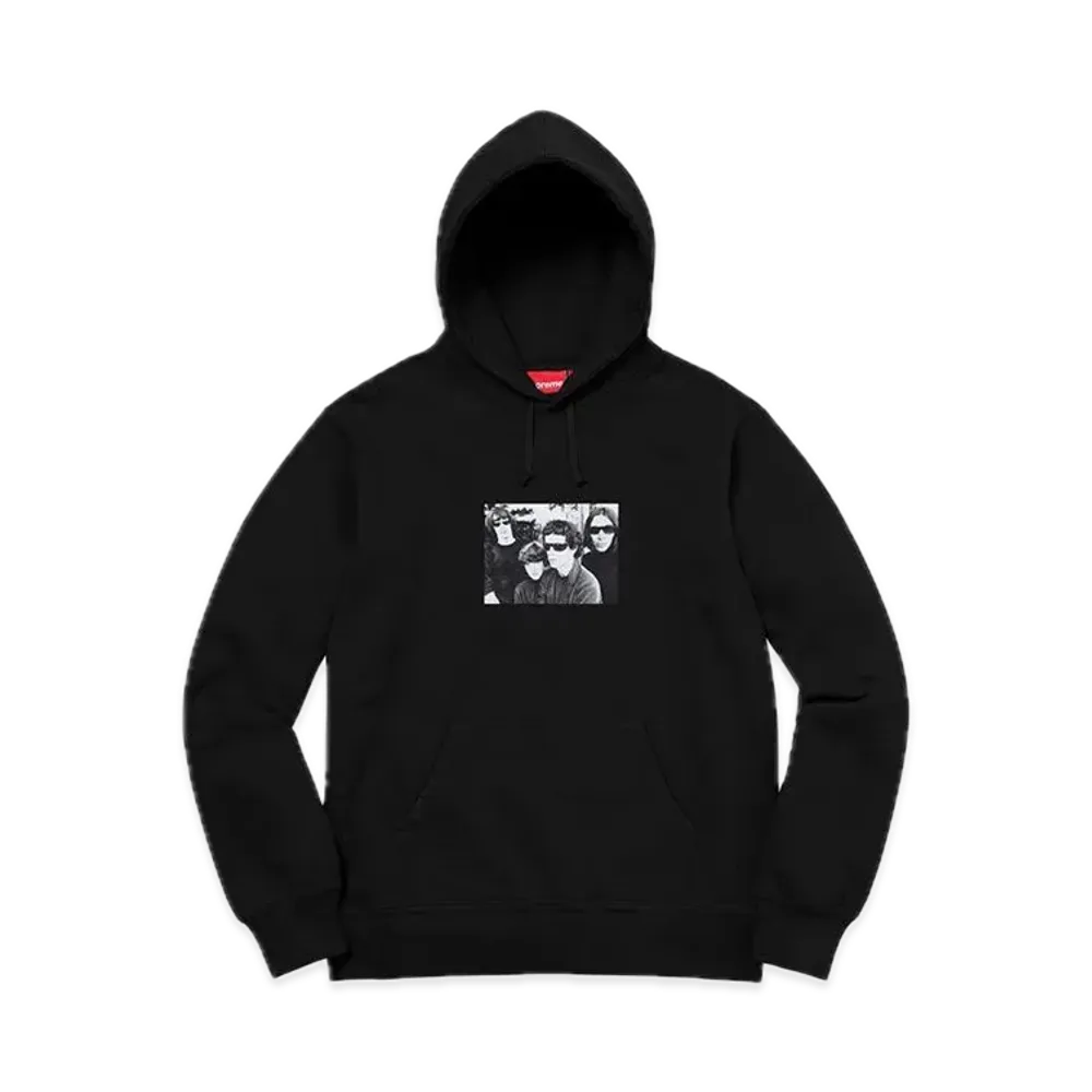 Supreme The Velvet Underground Hooded Sweatshirt "Black"