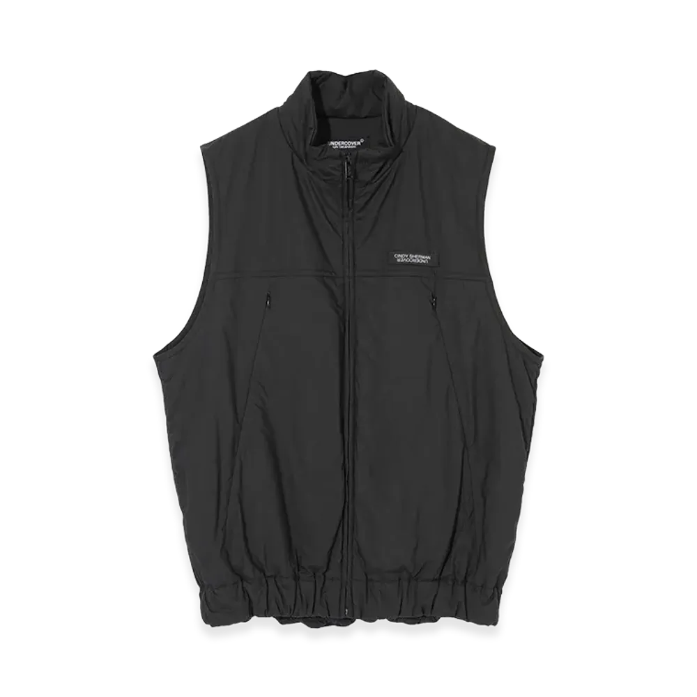 UNDERCOVER x Cindy Sherman Padded Zip-Up Vest "Black"