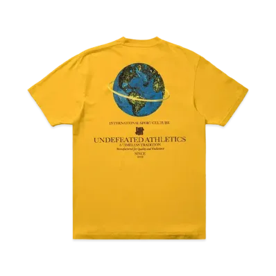 UNDEFEATED INTERNATIONAL SPORT S/S TEE - 80254 "Yellow"