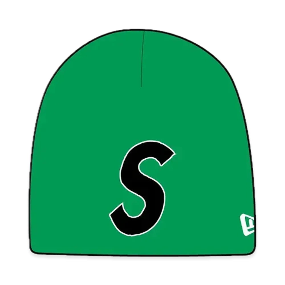Supreme New Era S Logo Beanie "Green" (23SS)