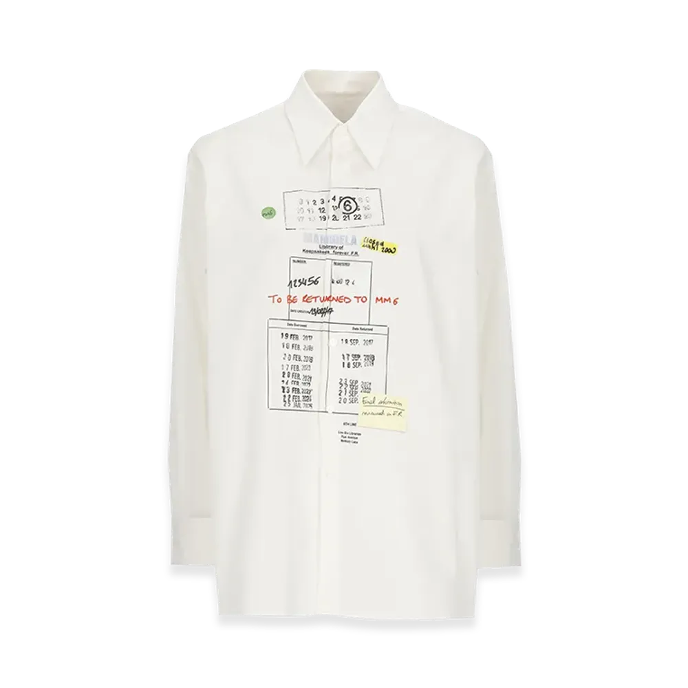 MM6 Maison Margiela Women's Shirts "White"