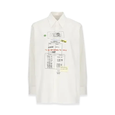MM6 Maison Margiela Women's Shirts "White"