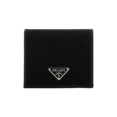 PRADA Nylon Wallet "Black"