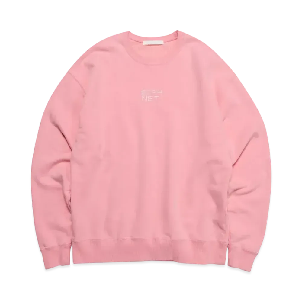 SOPHNET. Simon Taylor: Dot Mask Crewneck "Pink"