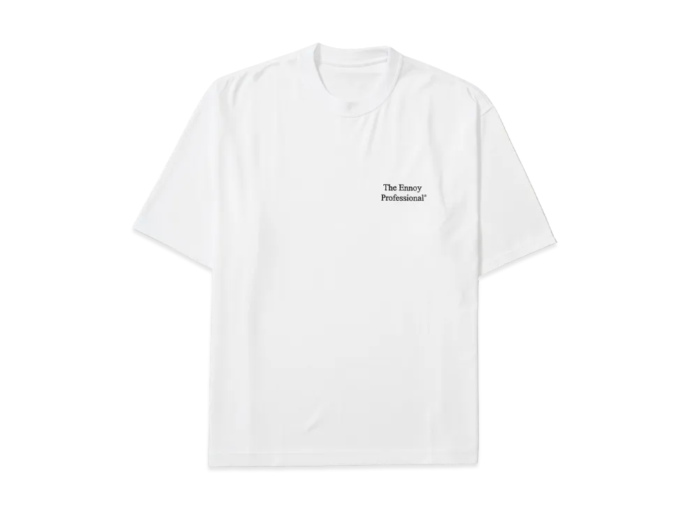 ENNOY Professional S/S T-Shirt "White/Black"