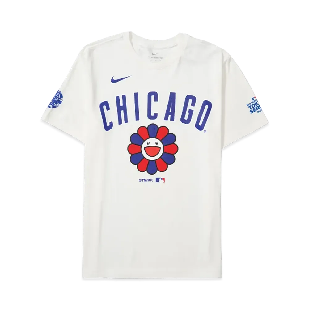 Takashi Murakami x MLB World Tour Tokyo Series 2025 Cubs SS Tee "White"