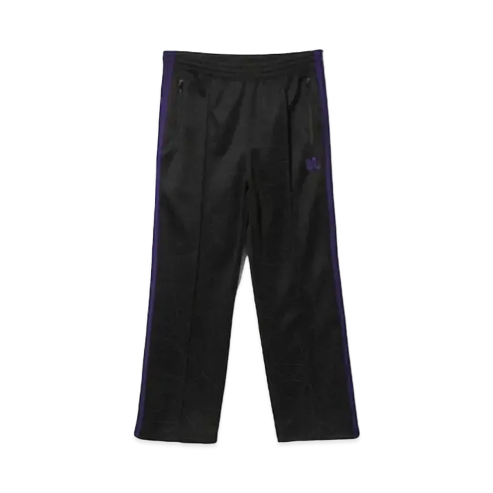 Needles x DC SHOES Track Pant - Poly Smooth / Printed "Black"
