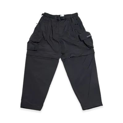 ALOUND Detachable Nylon Pants "Black"