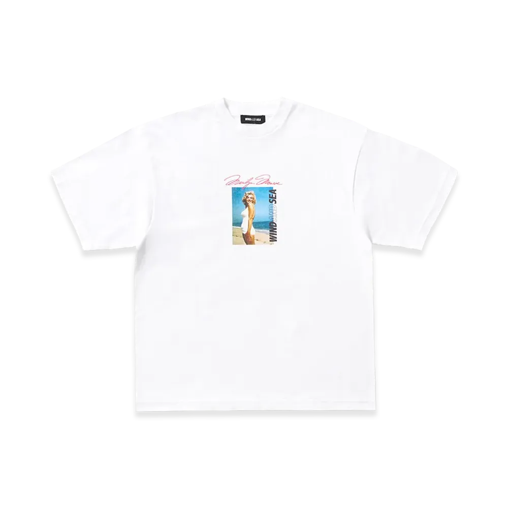WIND AND SEA Marilyn Monroe Beach S/S Tee "White"