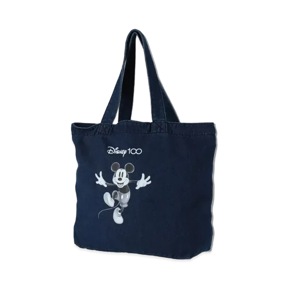 WIND AND SEA Mickey Mouse / Denim Mini Shoulder Bag "Dark Blue"