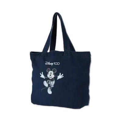 WIND AND SEA Mickey Mouse / Denim Mini Shoulder Bag "Dark Blue"