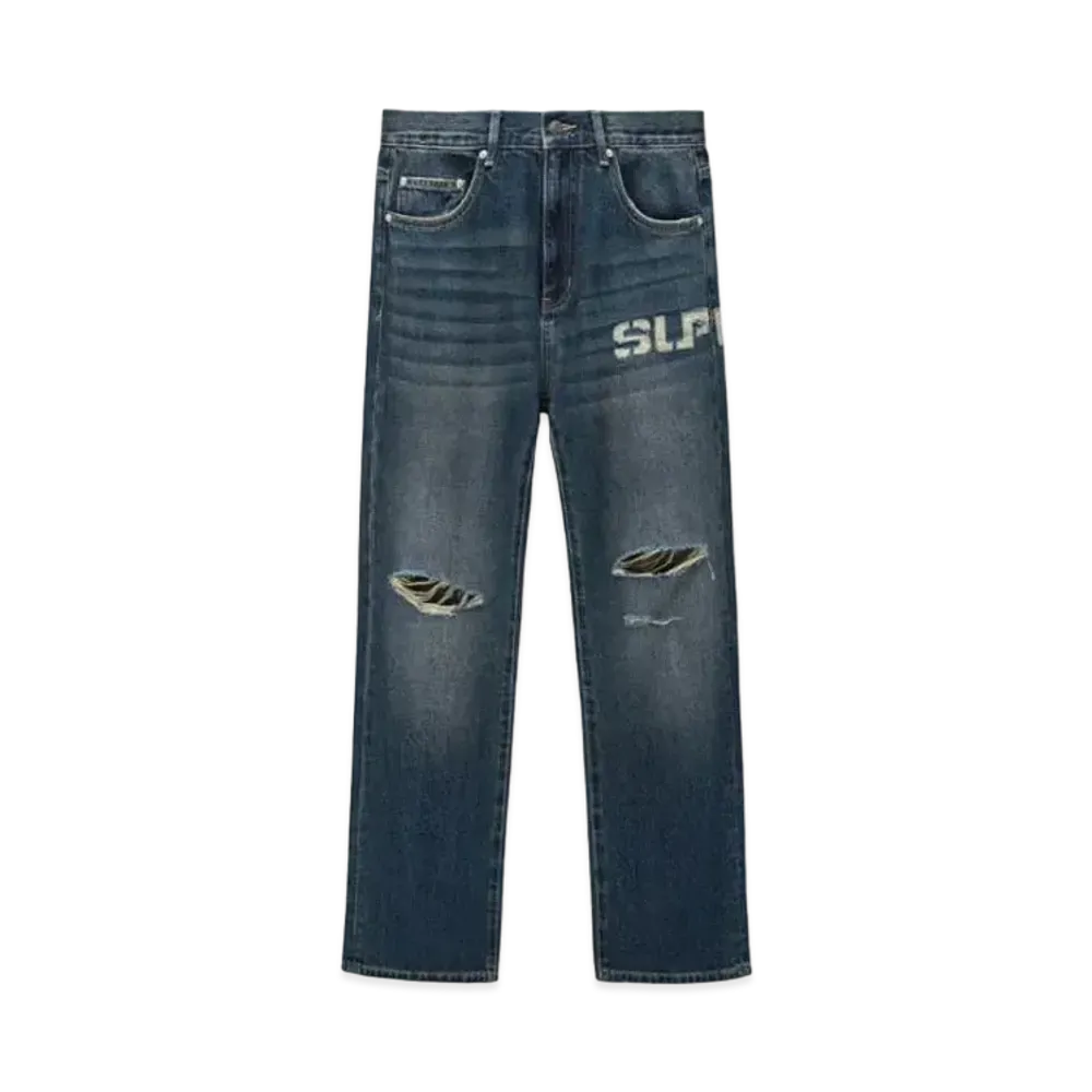 SUPPLIER Logo Denim Pants "Blue"