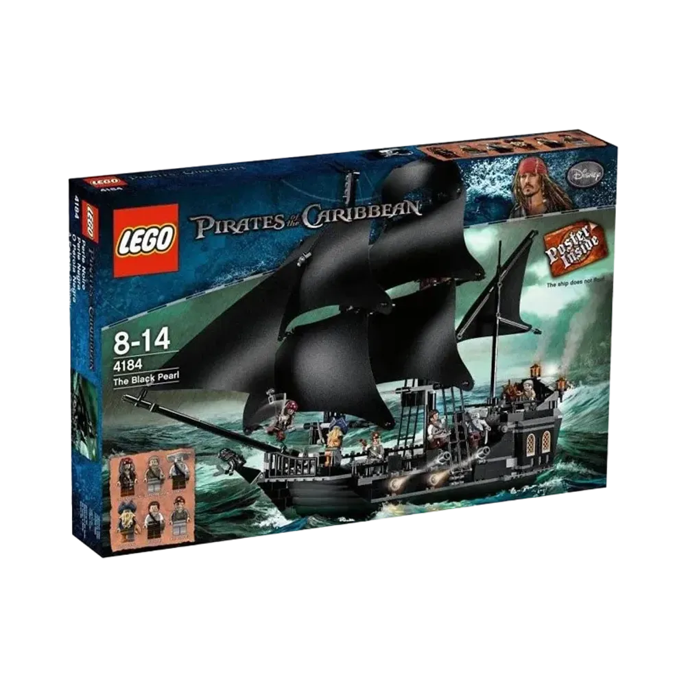 LEGO PIRATES of the CARIBBEAN "The Black Pearl" [4184]