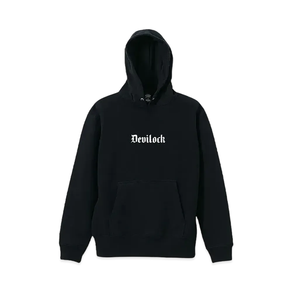 DEVILOCK SKULL AND BONE HOODIE "BLACK"