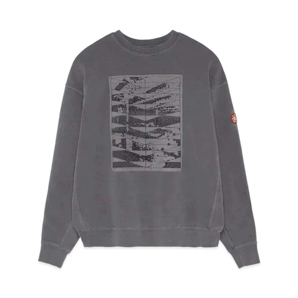Cav Empt (C.E) OVERDYE CONFORM CREW NECK "Grey"