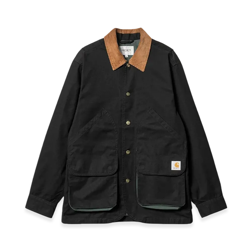 Carhartt WIP Heston Jacket "Black/Discovery Green"