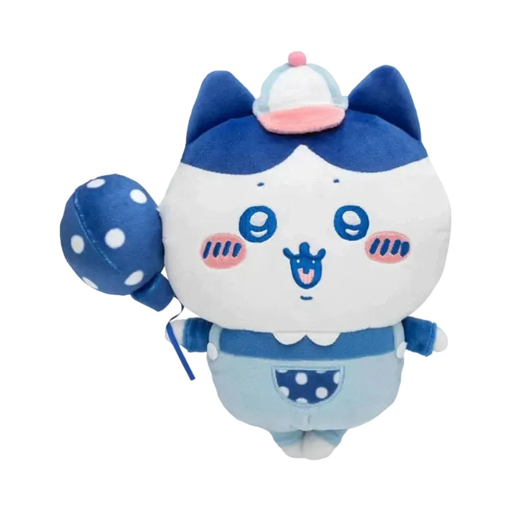 Gray Parka Service -Chikawa- Chiikawa Waku Waku Yenchi Plush S (Hachiware)