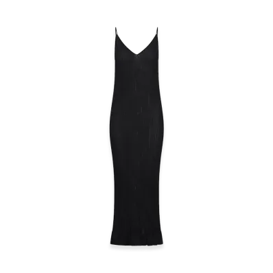 Jil Sander Women's Dress With Ruffles At The Bottom "Black"