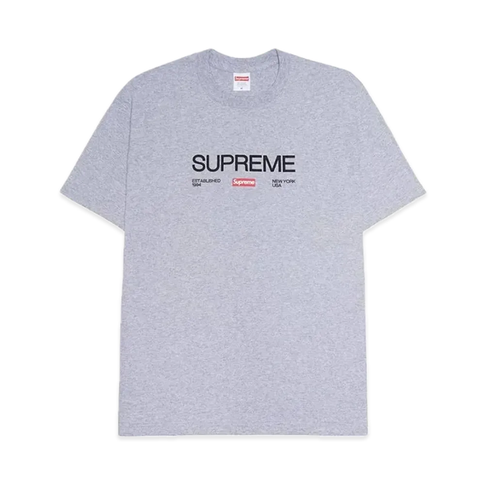 Supreme Est. 1994 Tee "Heather Grey"