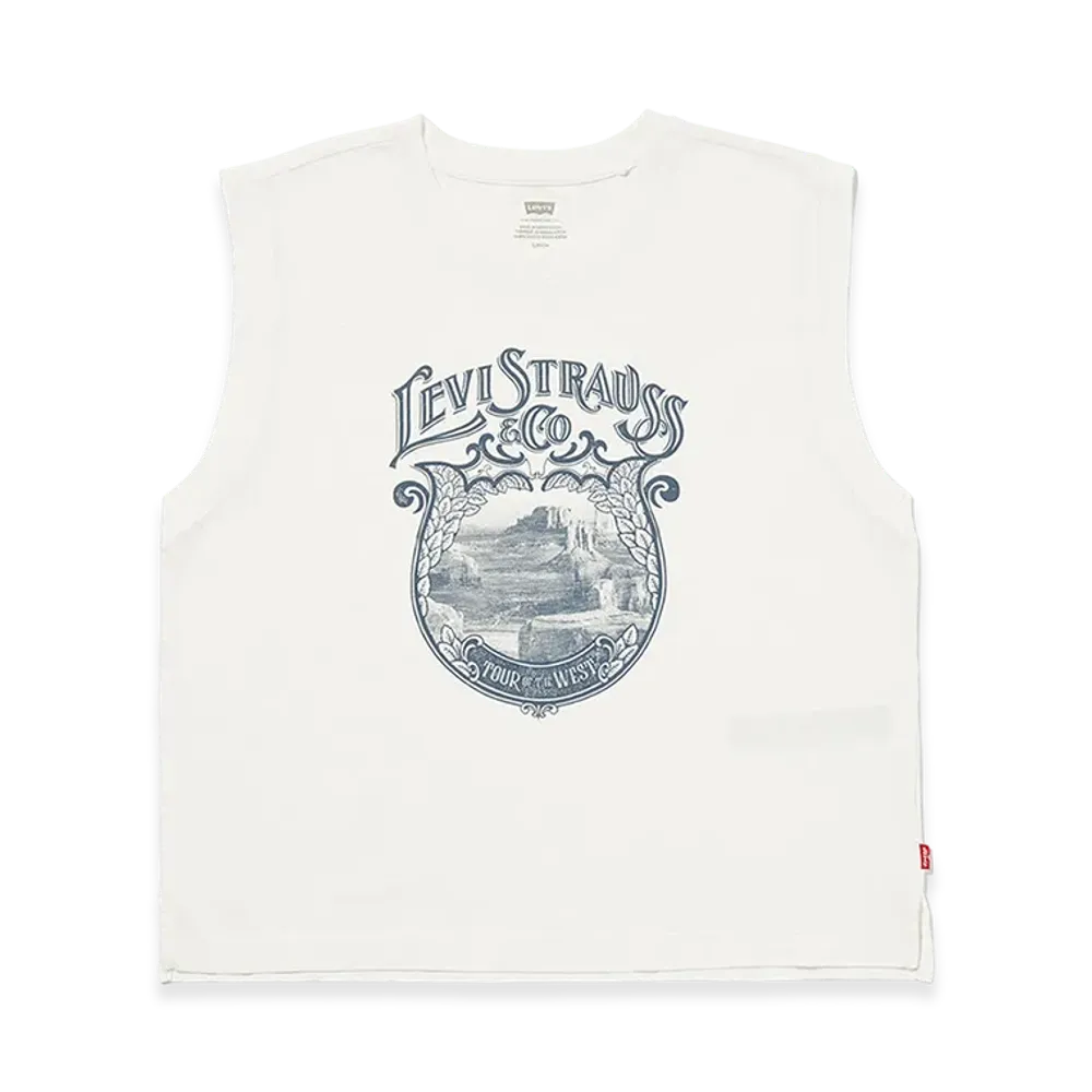 Levi's Boxy Tank Top "White"