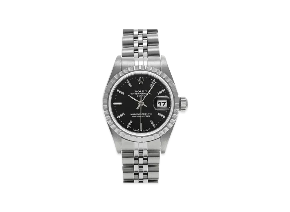 ROLEX Lady-Datejust "Black/Stainless Steel"