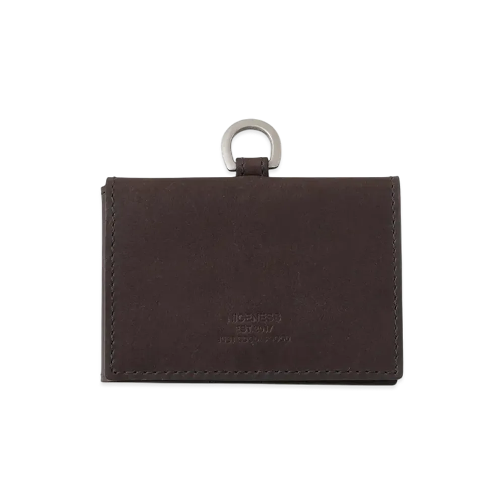 NICENESS Jello Haas Leather Coin Case "Brown"