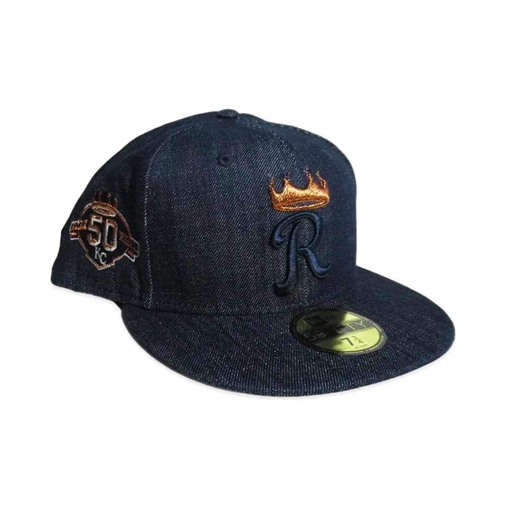 NEW ERA 59fifty Kansas City Royals "Denim"