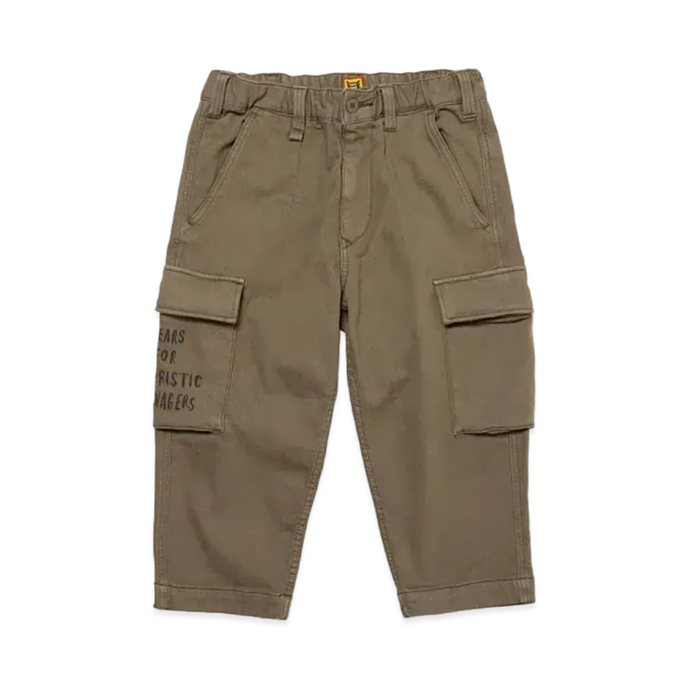 HUMAN MADE Cropped Cargo Pants "Olive Drab"