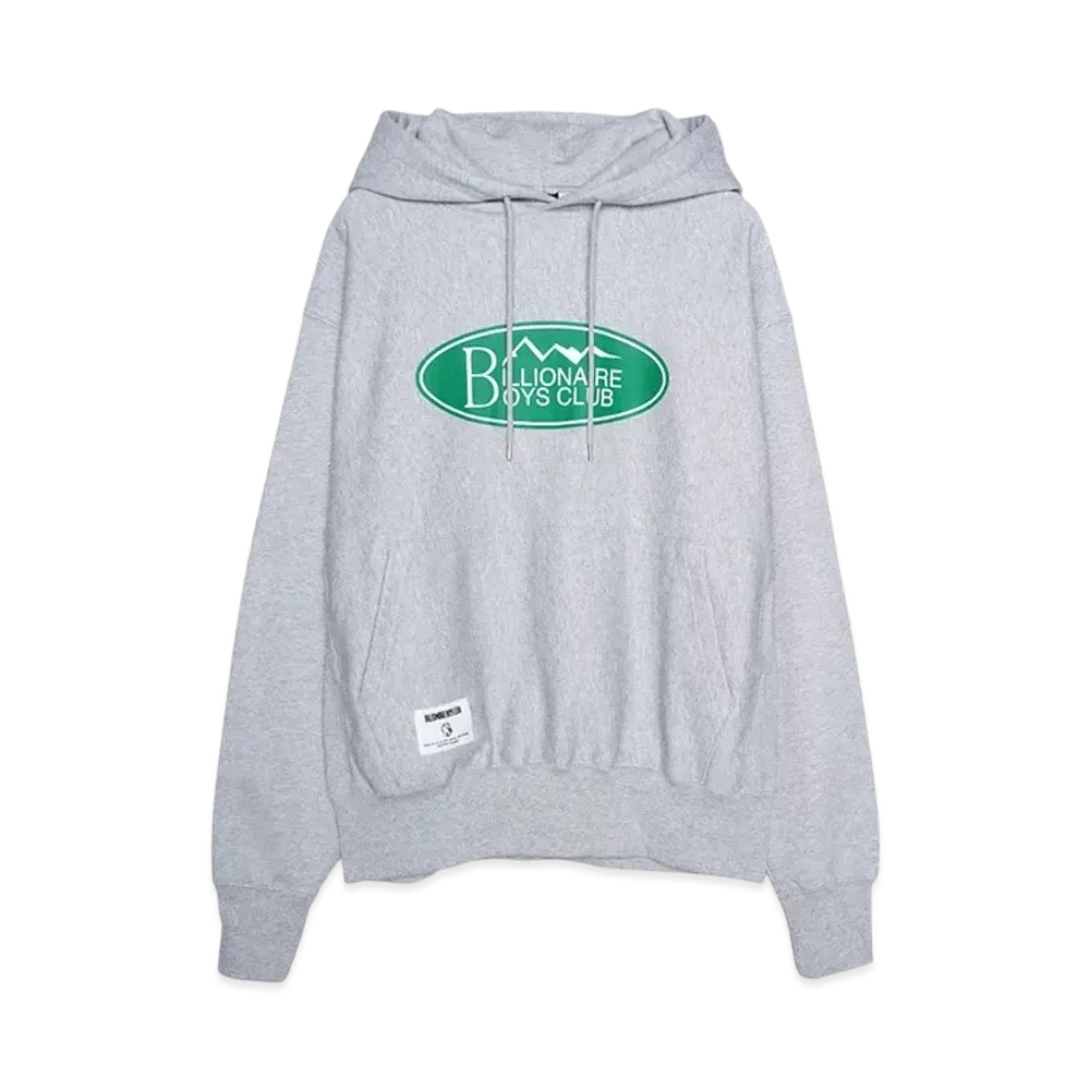 BBC x MANASTASH MOUNTAIN LOGO HOODIE "GRAY"