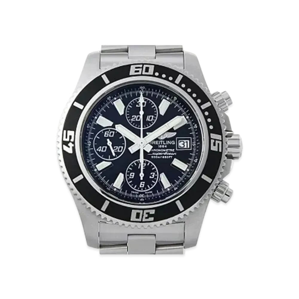 Breitling Superocean Chronograph "Black/Stainless Steel"