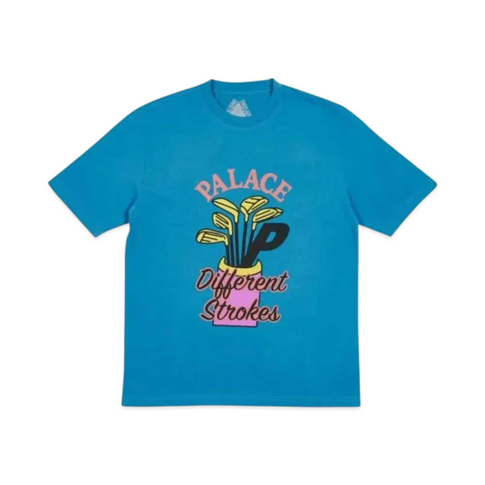 PALACE Dif Strokes T-Shirt "Blue"