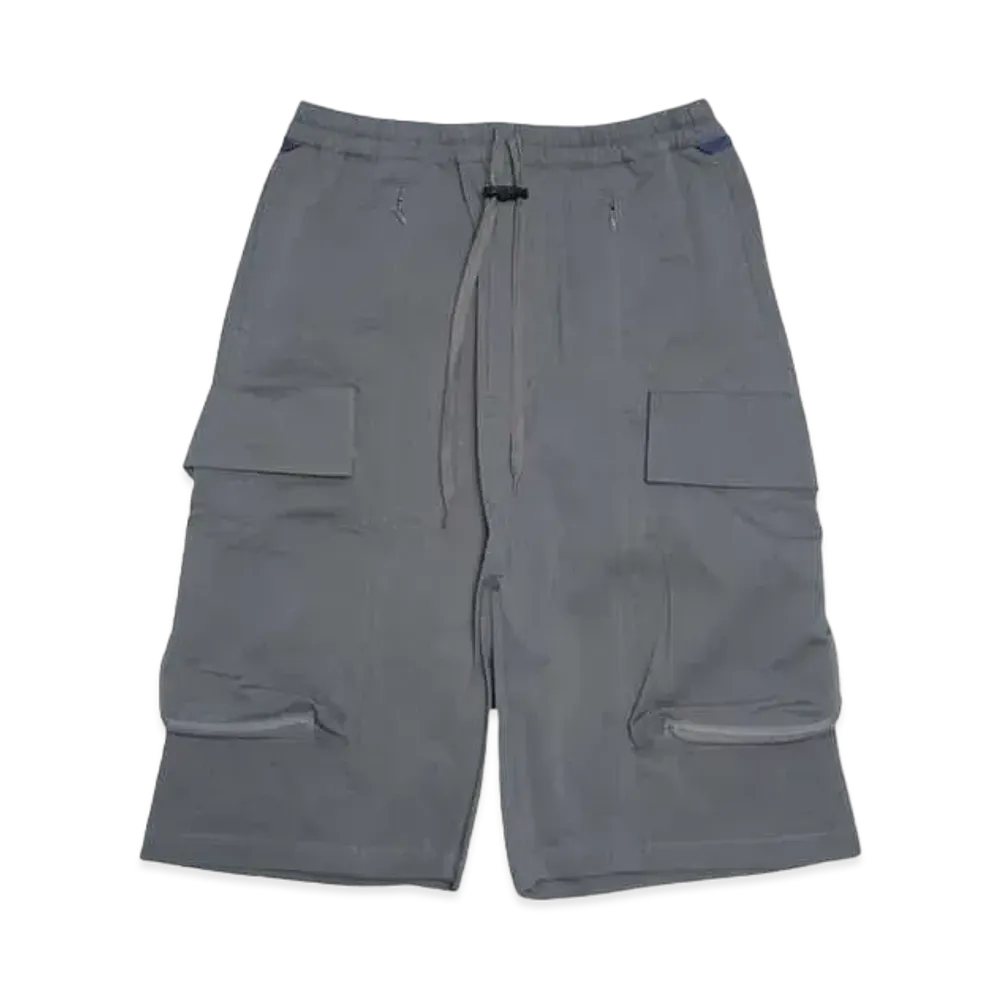 Poliquant THE HIGH DENSITY S/L JUNGLE PANTS WITH DEFORMING LARGE POCKETS "GREY"
