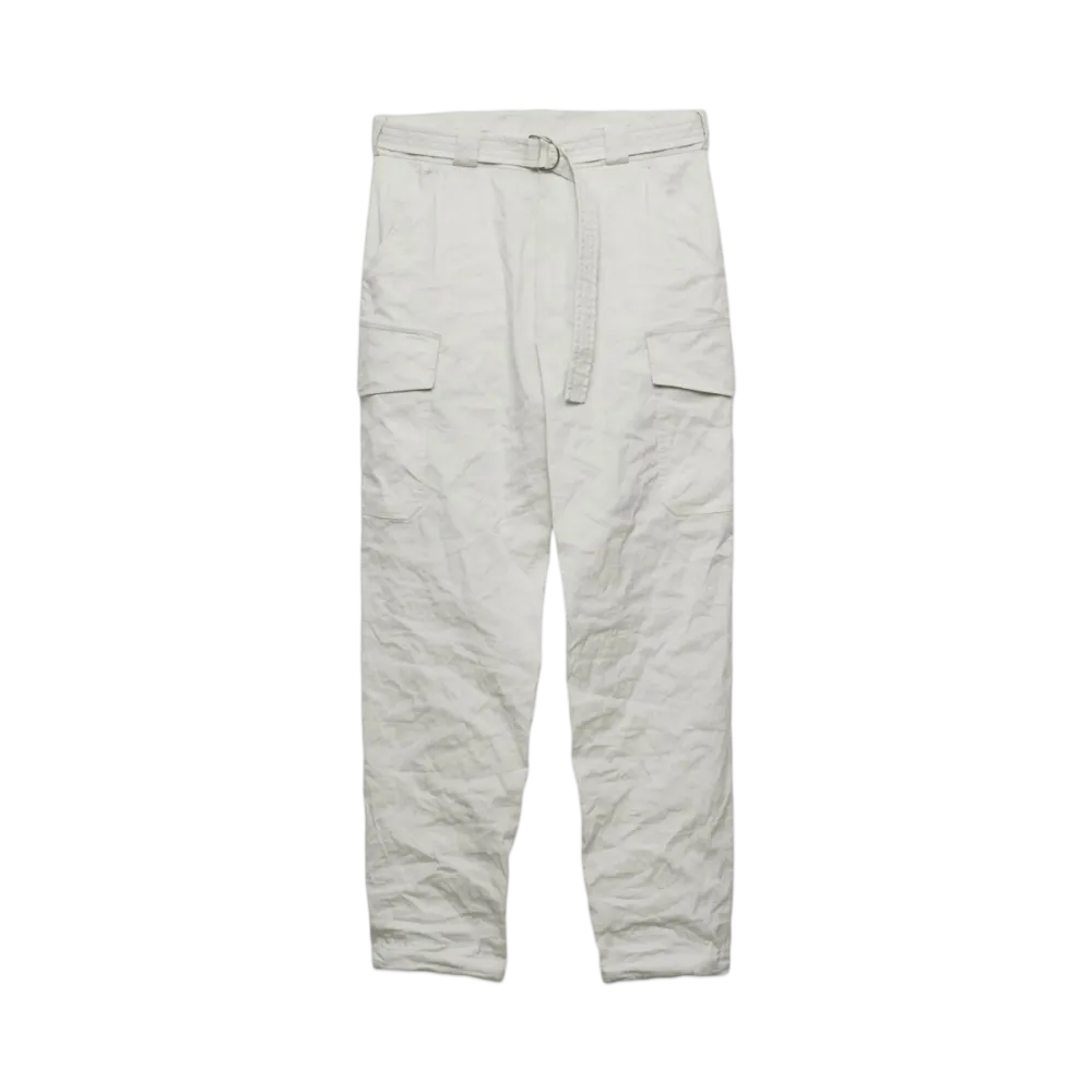 PRADA Men's Stretch Cotton Pants "Ivory"