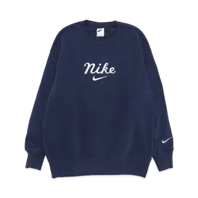 Nike Women's Over Sized Crewneck Sweatshirt "Navy"