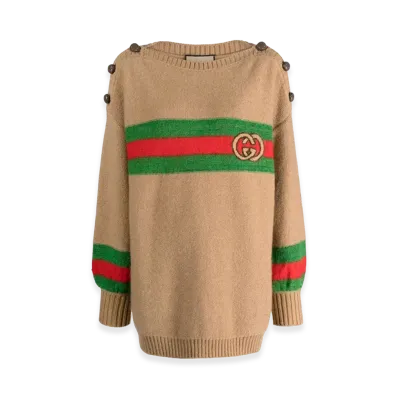 GUCCI Women's Cruise Sweaters "Camel"