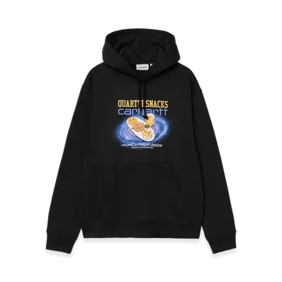 Carhartt WIP x Quartersnacks Hooded Sweatshirt "Black"