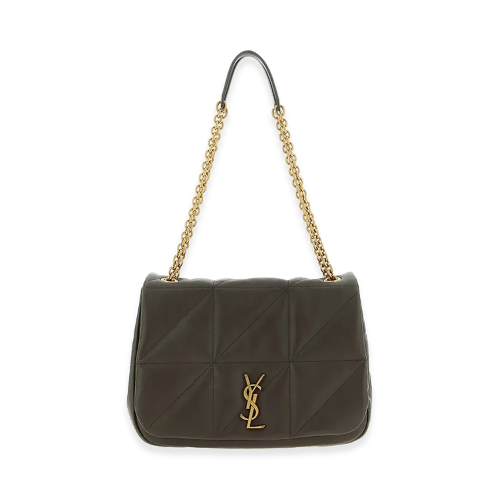 Saint Laurent Women's Jamie 4.3 Medium Shoulder Bag "Green"