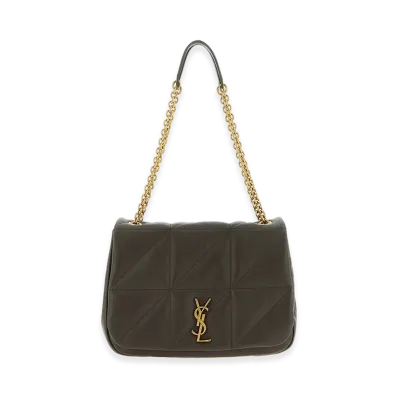 Saint Laurent Women's Jamie 4.3 Medium Shoulder Bag "Green"