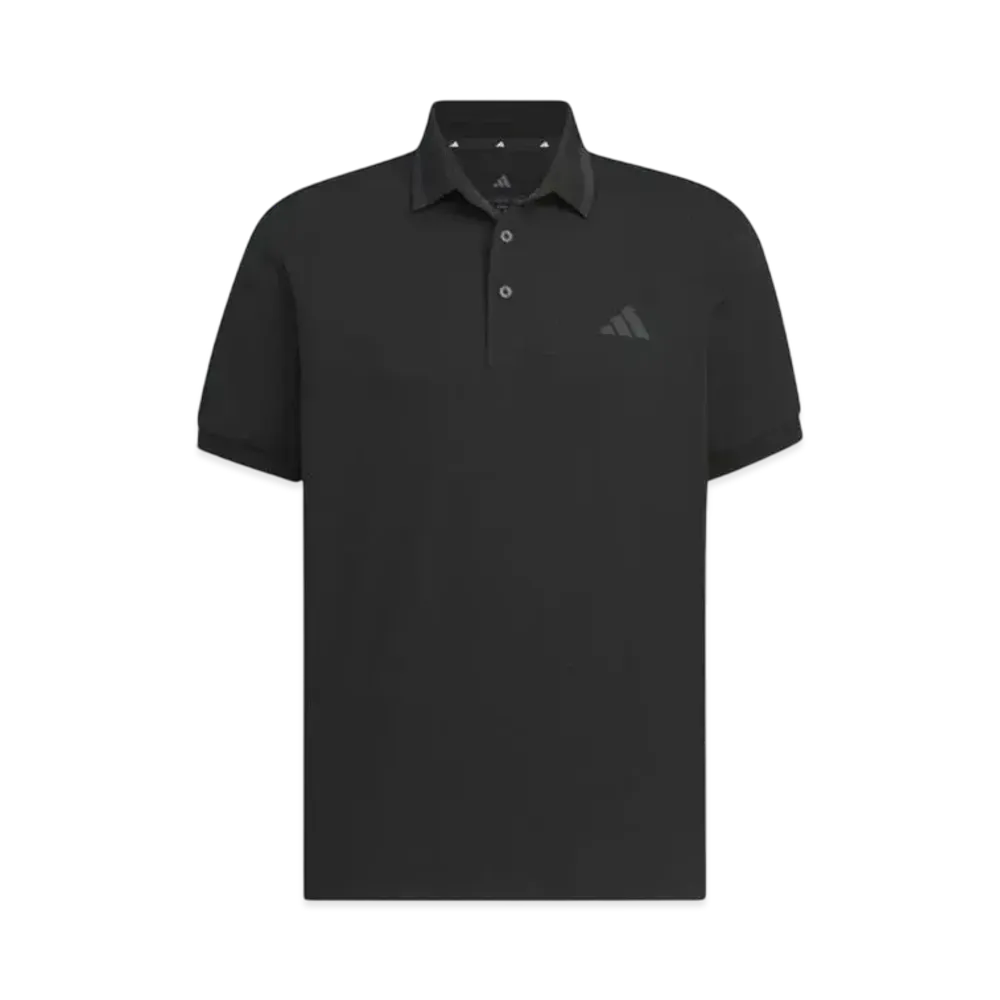 adidas One-Point Logo UV Care Short Sleeve Polo "Black"