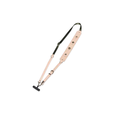 TOGA TOO Leather phone strap "Beige"