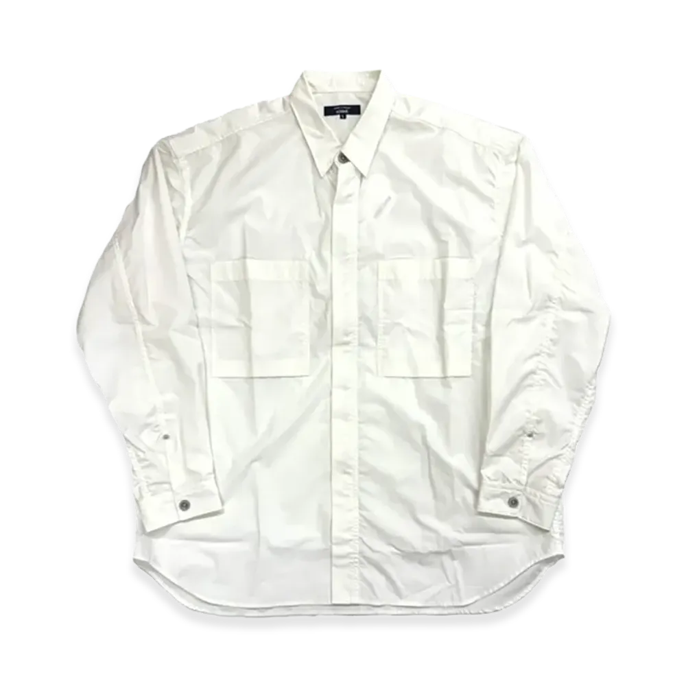 COMME des GARCONS HOMME Cotton Typewriter Shirts "White"