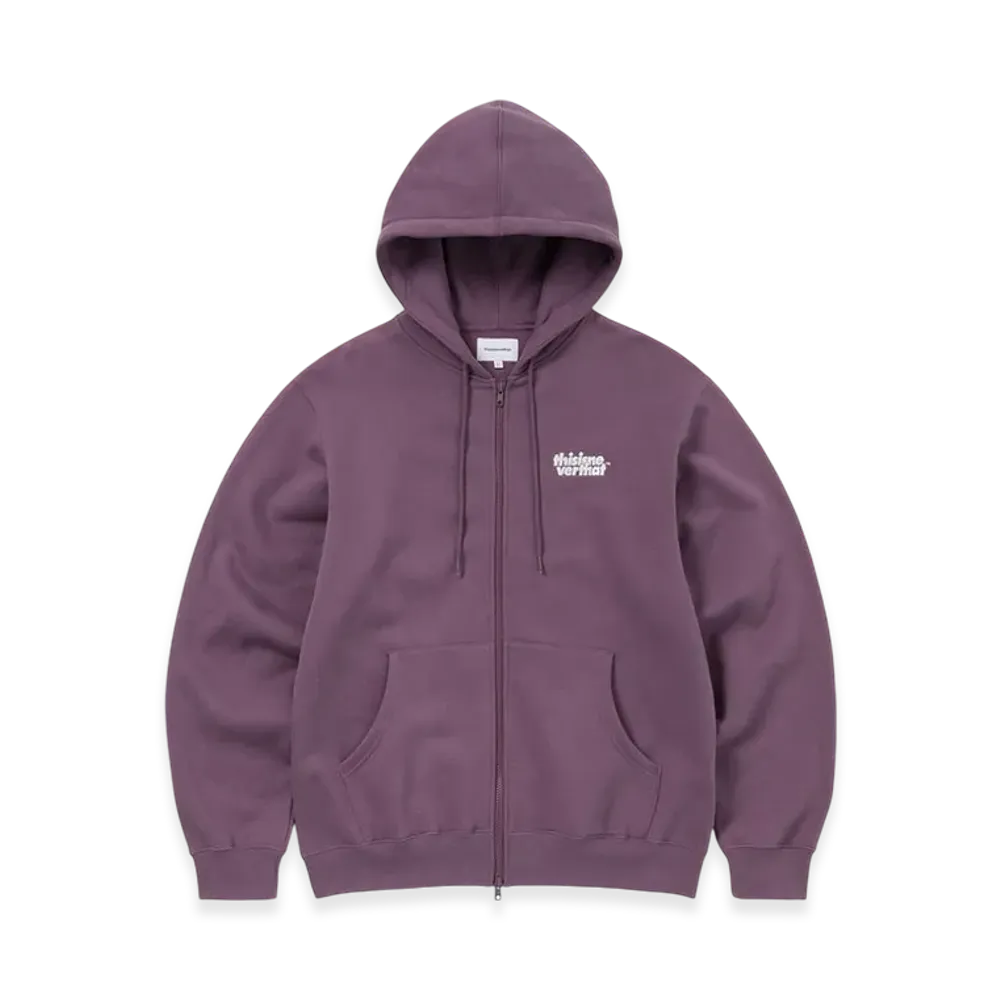 thisisneverthat OL-Logo Zip Up Hoodie "Maroon"