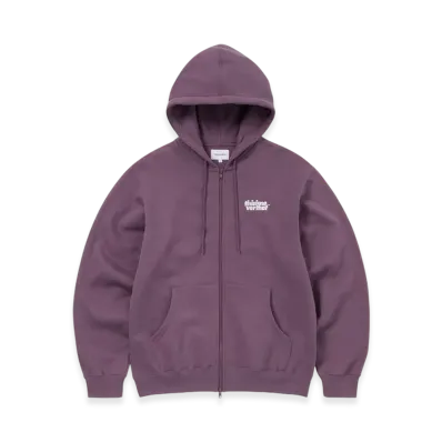 thisisneverthat OL-Logo Zip Up Hoodie "Maroon"