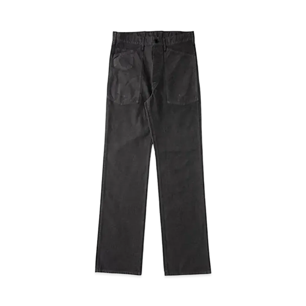 visvim CARPENTER PANTS DMGD "Black"