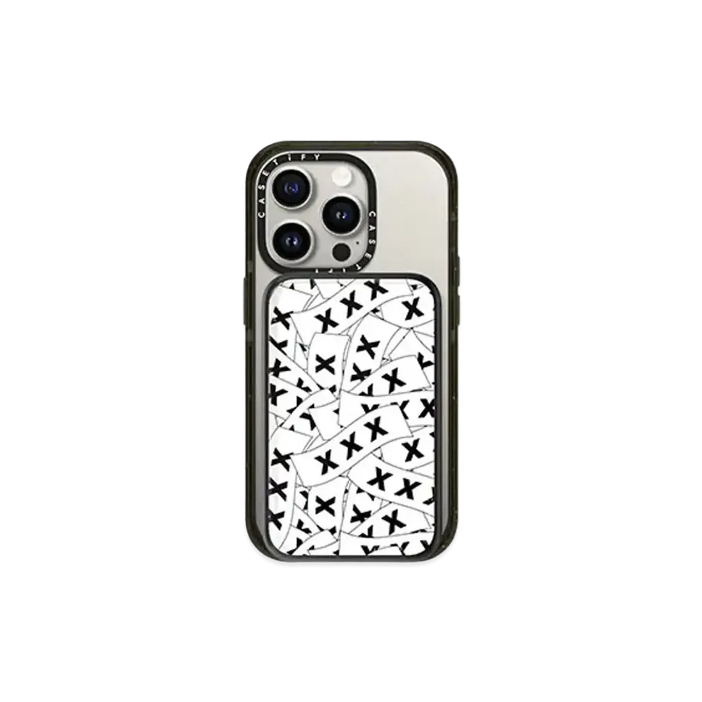 GOD SELECTION XXX x fragment design x CASETiFY Sticker Logo White Black Power Bank "Black"