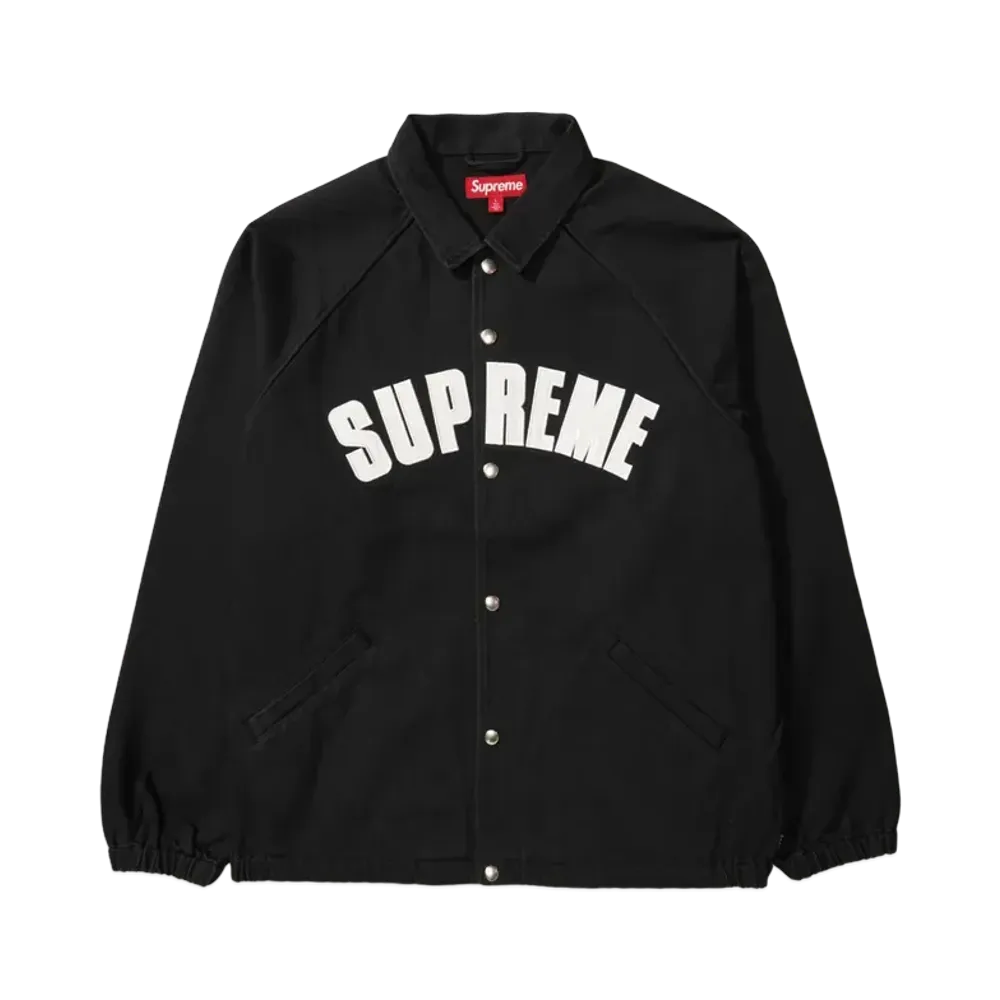 Supreme Arc Denim Coaches Jacket "Black"