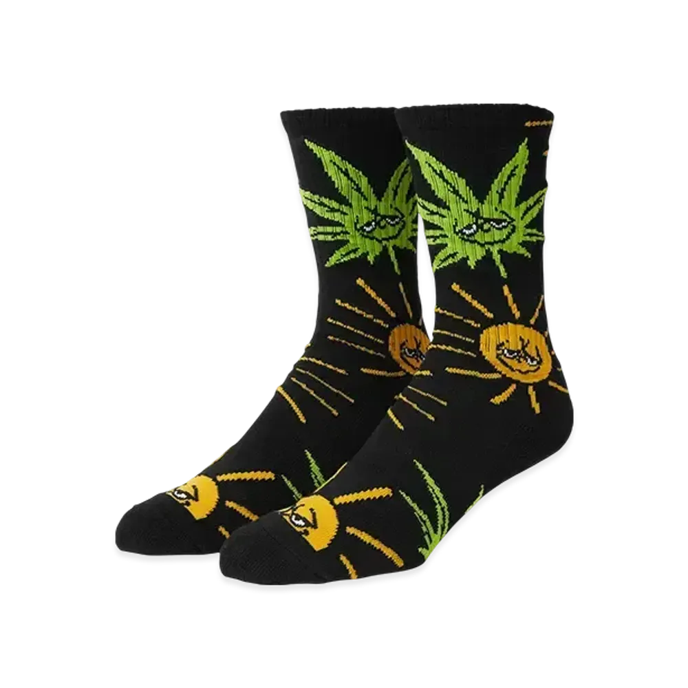 HUF Summer 25 Sunny Buddy Socks "Black"