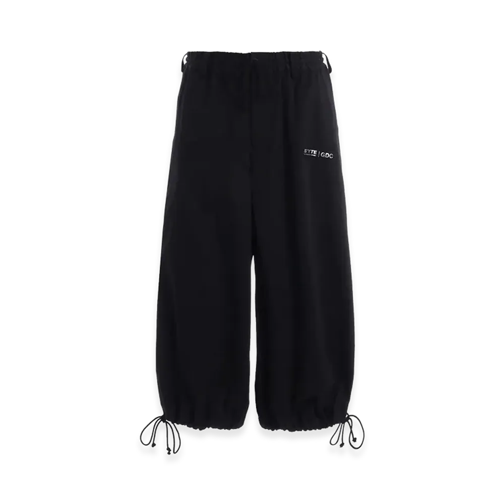 S'YTE x GDC Wepon Cloth Logo-Printed Hakama Balloon Pants "Black"